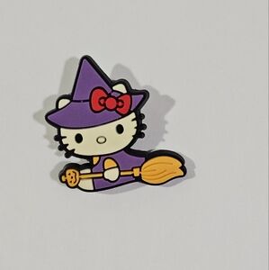 Hello Kitty Witch Costume Halloween Shoe Charm Croc Charms Clog